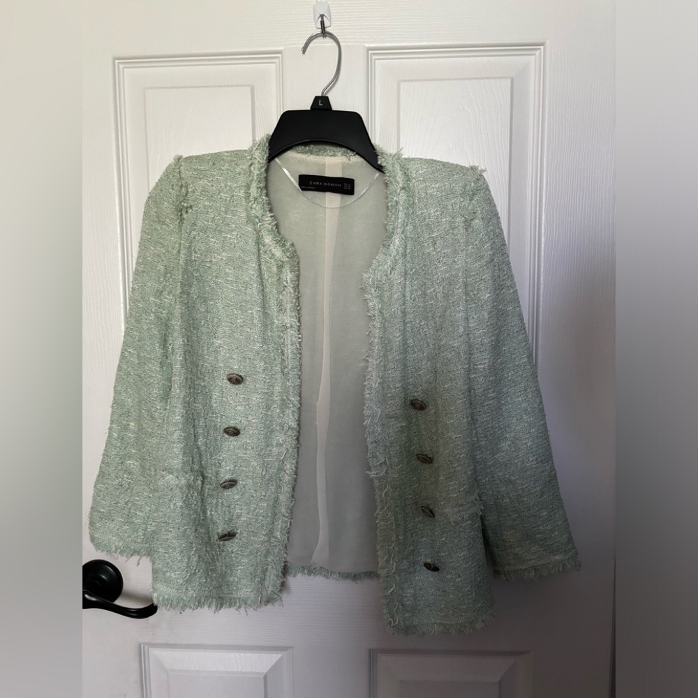 Textured blazer